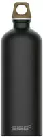 SIGG Trinkflasche Traveller MyPlanet Direction, 1 Liter, Aluminium, schwarz