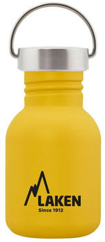 Laken Basic 350ml Stainless Steel Cap yellow (BSH35AM)