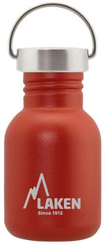 Laken Basic 350ml Stainless Steel Cap red (BSH35RO)