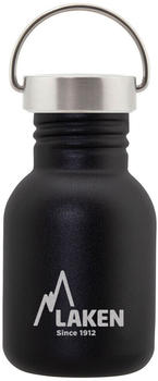 Laken Basic 350ml Stainless Steel Cap black (BSH35NE)