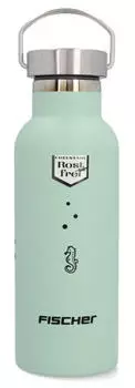 Fischer Kinder-Trinkflasche aus Edelstahl 500ml grün