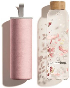 Waterdrop Wasserflasche Glass Edition 600ml Flair