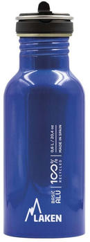 Laken Aluminium Basic Cap Flow Bottle 600ml blue (BAF60-A)