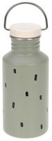 L&Auml;SSIG Trinkflasche "Happy Prints, Light Olive"