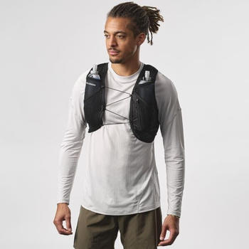 Salomon Active Skin 4 (2024) XL black/metal – Körpernahe Passform verhindert störende Bewegungen