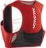 M fiery red/black