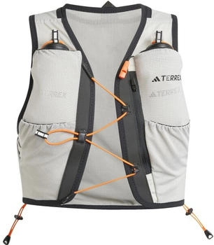 Adidas Terrex Techrock 5L Trailrunning Vest S grey two/black