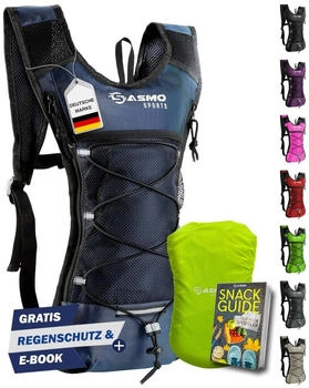 Sasmo Sports Ultralight Running Backpack 6L blue