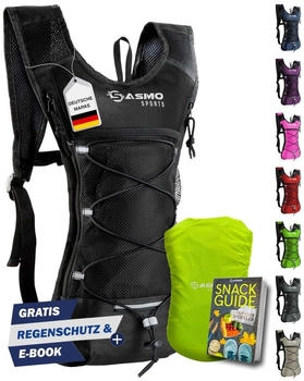 Sasmo Sports Ultralight Running Backpack 6L black