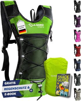 Sasmo Sports Ultralight Running Backpack 6L green