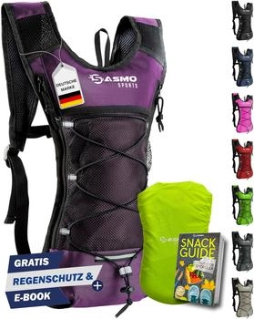 Sasmo Sports Ultralight Running Backpack 6L berry
