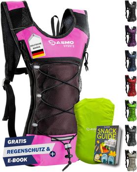 Sasmo Sports Ultralight Running Backpack 6L pink