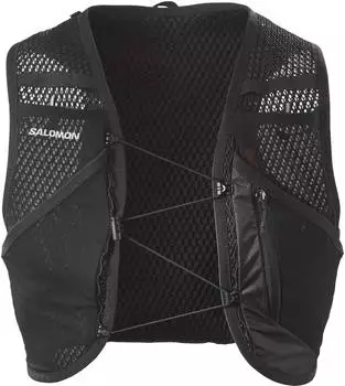Salomon Active Skin 8 No Flasks XS black/metal