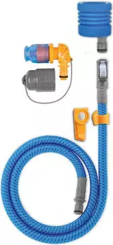 Source UTA Pro Kit Universal-Schlauchadapter, transparent blau (2511100100)