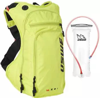 USWE Outlander Moto 9L Trinkrucksack, Crazy Yellow