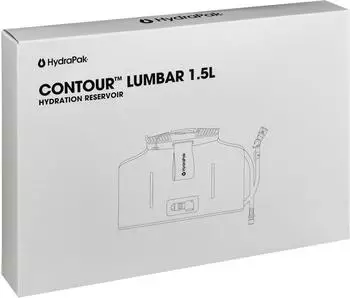 Hydrapak Contour Lumbar Trinksystem 1,5L, transparent