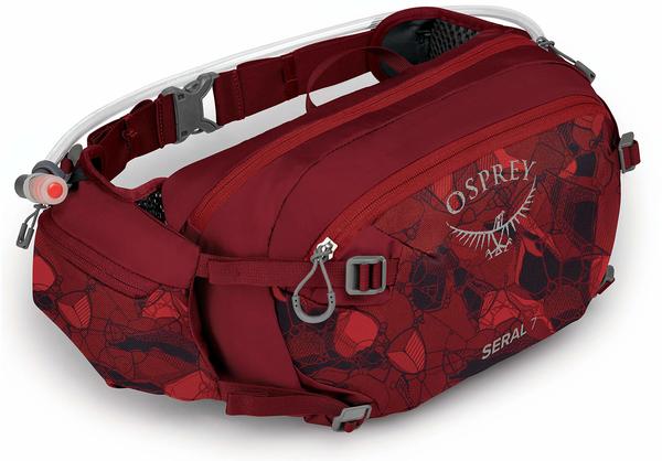 Osprey Seral 7L Bike Lumbar Pack claret red