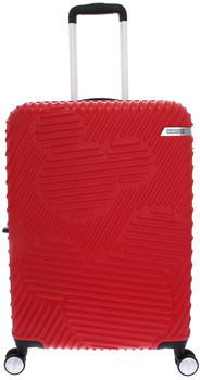 American Tourister Mickey Clouds 4-Rollen-Trolley 66 cm mickey classic red