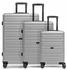 silber: REDOLZ Essentials 08 4-Rollen-Trolley Set 3-tlg. (RD12360-2)