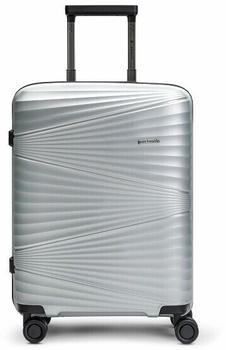 Pactastic Collection 02 The Cabin 4-Rollen-Trolley 55 cm silver metallic (P12349-3-03)
