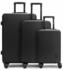 schwarz: REDOLZ Essentials 09 4-Rollen-Trolley Set 3-tlg. (RD12364-2)