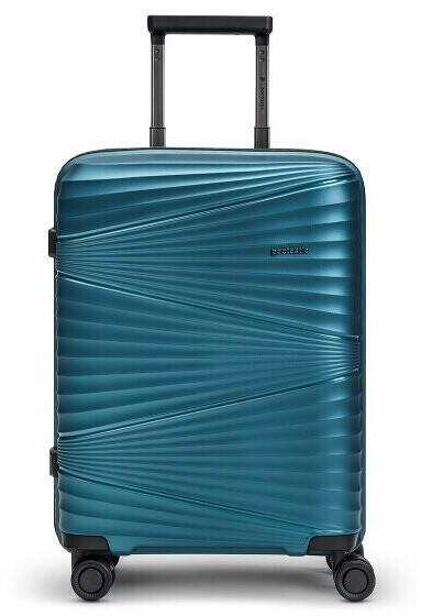 Pactastic Collection 02 The Cabin 4-Rollen-Trolley 55 cm turquoise metallic (P12349-3-02)