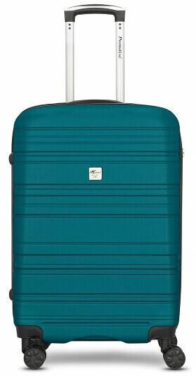 CHECK.IN Paradise 4-Rollen-Trolley 66 cm petrol (56-2220346-1L-05)