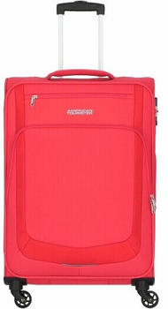 American Tourister Summer Session 4-Rollen-Trolley 69 cm red-grey