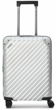 Pactastic Collection 03 4-Rollen-Trolley 55 cm (P12381) silver metallic