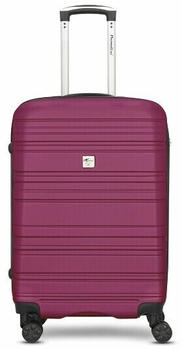 CHECK.IN Paradise 4-Rollen-Trolley 66 cm berry (56-2220347-1L-03)