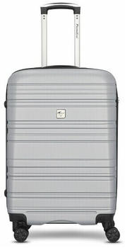CHECK.IN Paradise 4-Rollen-Trolley 66 cm silver (56-2220342-1L-04)