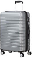 AmericanTourister Koffer Flashline Spinner exp. silber, Hartschale, 4 Rollen, 69