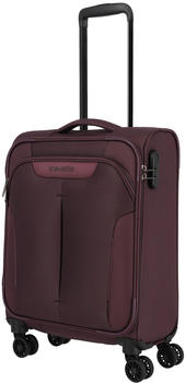 Travelite Croatia 4-Rollen-Trolley 55 cm (80347) aubergine