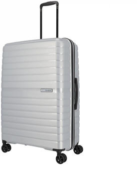 Travelite Trient 4-Rollen-Trolley 66 cm (076548) silver
