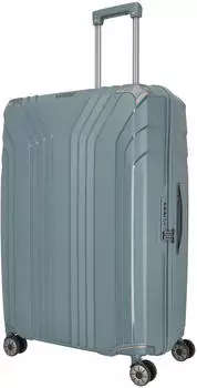 Travelite Elvaa 4-Rollen-Trolley 76 cm (076349) bluegrey