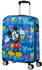 blau: American Tourister Wavebreaker Disney 4-Rollen-Trolley 55 cm
