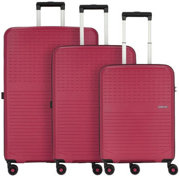American Tourister Summer Hit 4-Rollen-Trolley Set 55/66/76 cm (139236) viva magenta