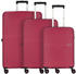American Tourister Summer Hit 4-Rollen-Trolley Set 55/66/76 cm (139236) viva magenta