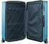 Hauptstadtkoffer Q-Damm 4-Rollen-Trolley 78 cm cyan blue matt