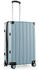 Hauptstadtkoffer Q-Damm 4-Rollen-Trolley 68 cm poolblue matt