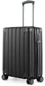 Hauptstadtkoffer Q-Damm 4-Rollen-Trolley 54 cm black matt