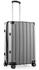 Hauptstadtkoffer Q-Damm 4-Rollen-Trolley 68 cm silver matt