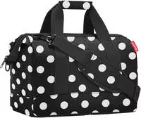 Reisenthel RST.MS7073, Reisenthel Allrounder M Bag Schwarz Dots White