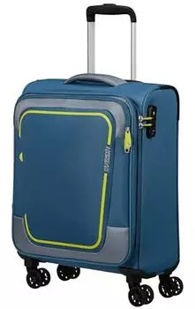 American Tourister Pulsonic 4-Rollen-Trolley 55 cm (146516) coronet blue