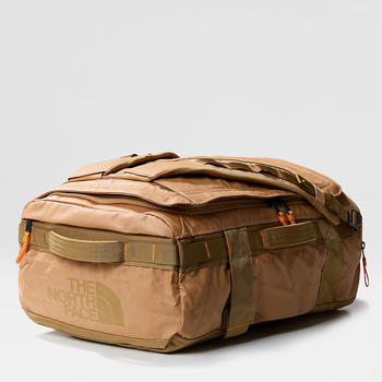The North Face Base Camp Voyager Duffel 32L (52RR) almond butter/utility brown/mandarin