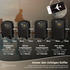 Devillo Hartschalenkoffer-Set 48/55/66/75 cm onyx black