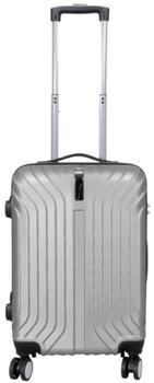 Warenhandel König Palma 4-Rollen-Trolley 55 cm silver