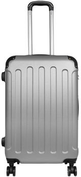 Warenhandel König Avalon 4-Rollen-Trolley 67 cm silver