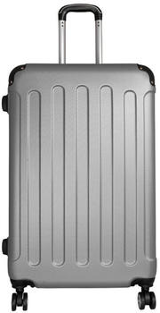 Warenhandel König Avalon 4- Rollen-Trolley 77 cm silver