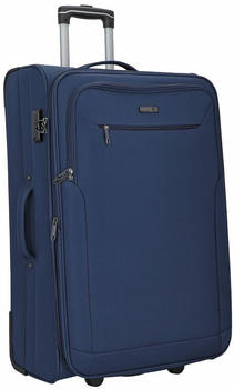 d & n Travel Line 6800 2-Rollen-Trolley 73 cm (6870) blue